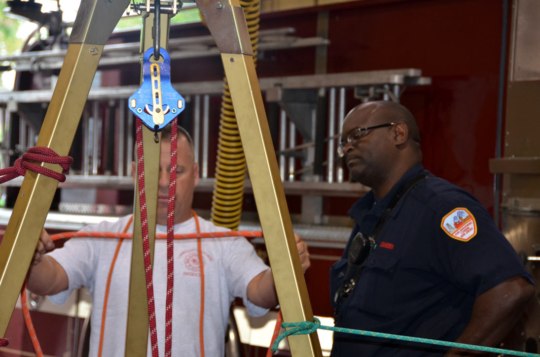 Camden Fire Department Training, September 8, 2011