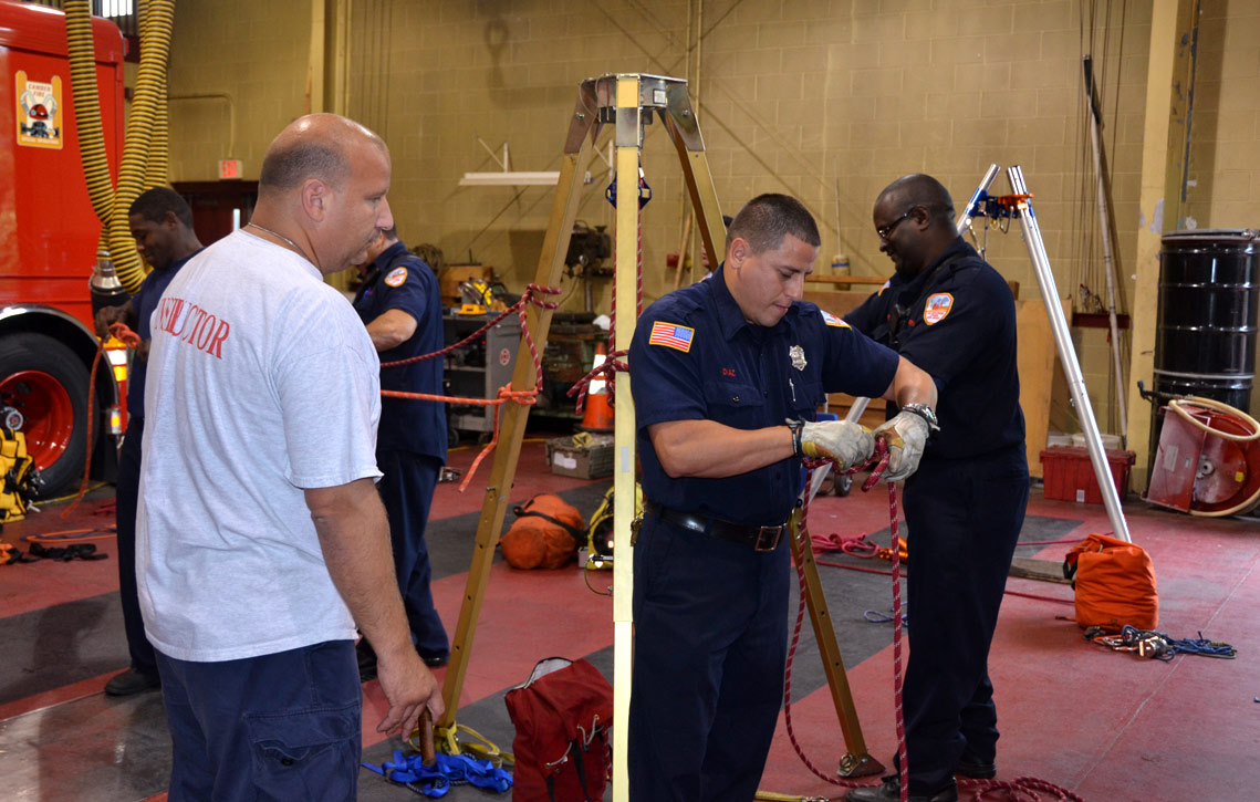 Camden Fire Department Training, September 8, 2011