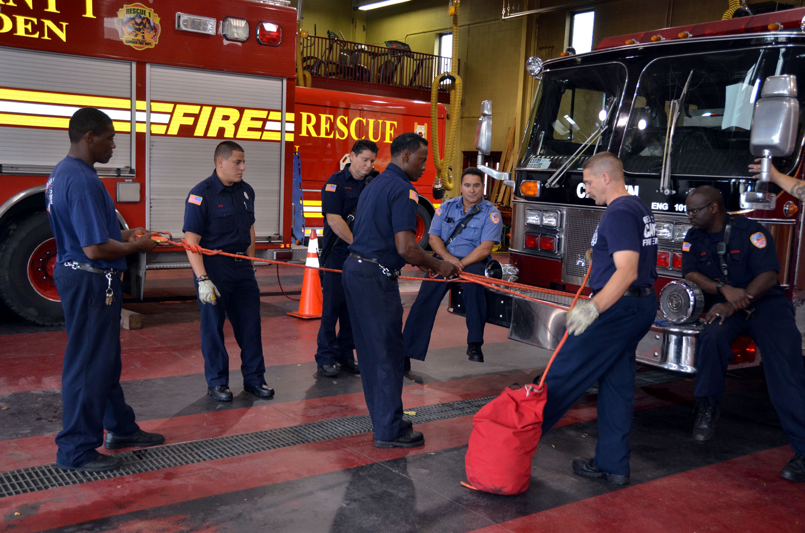 Camden Fire Department Training, September 8, 2011