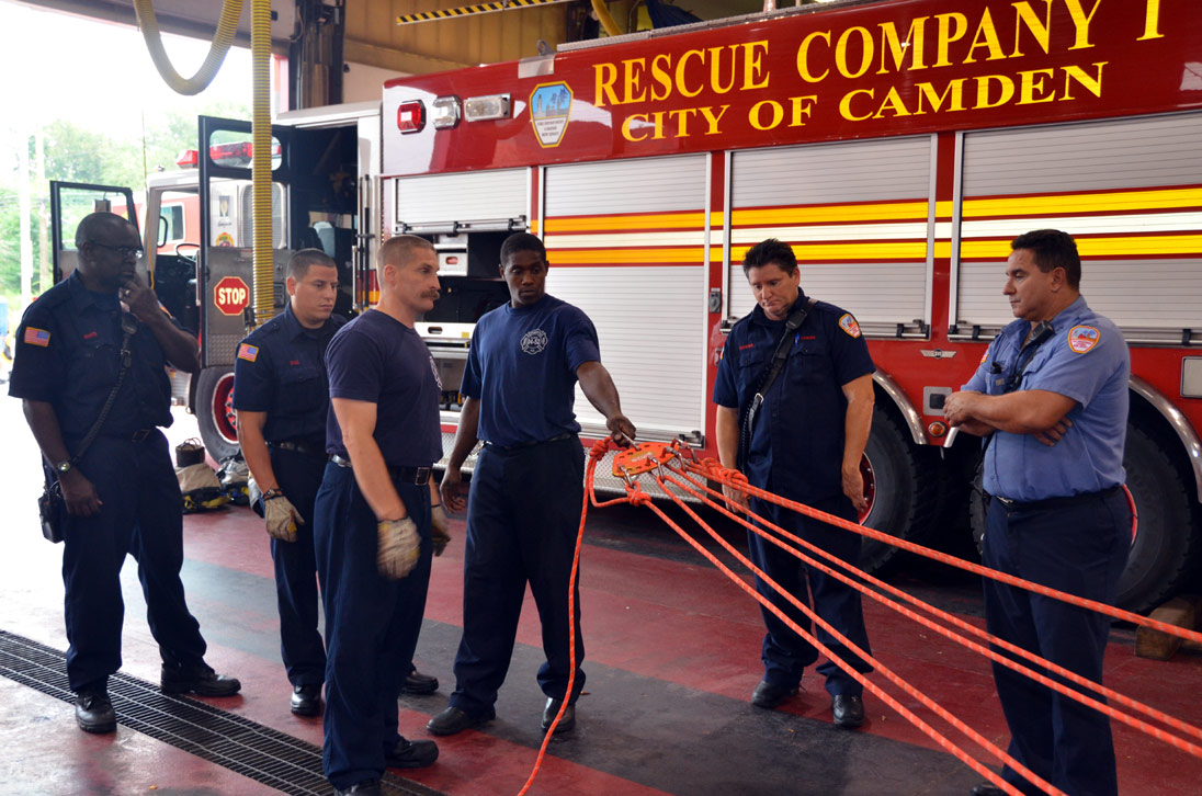 Camden Fire Department Training, September 8, 2011