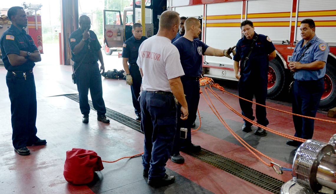 Camden Fire Department Training, September 8, 2011