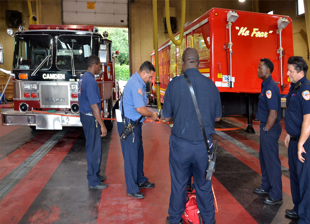 Camden Fire Department Training, September 8, 2011