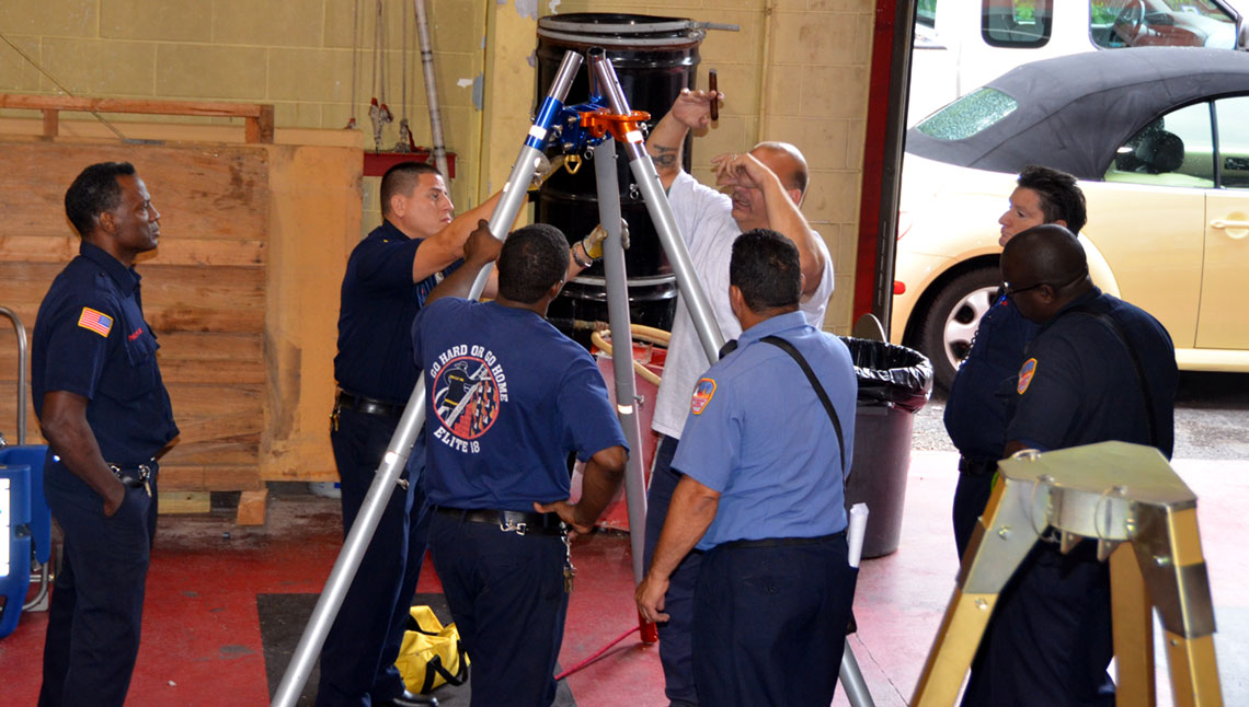 Camden Fire Department Training, September 8, 2011
