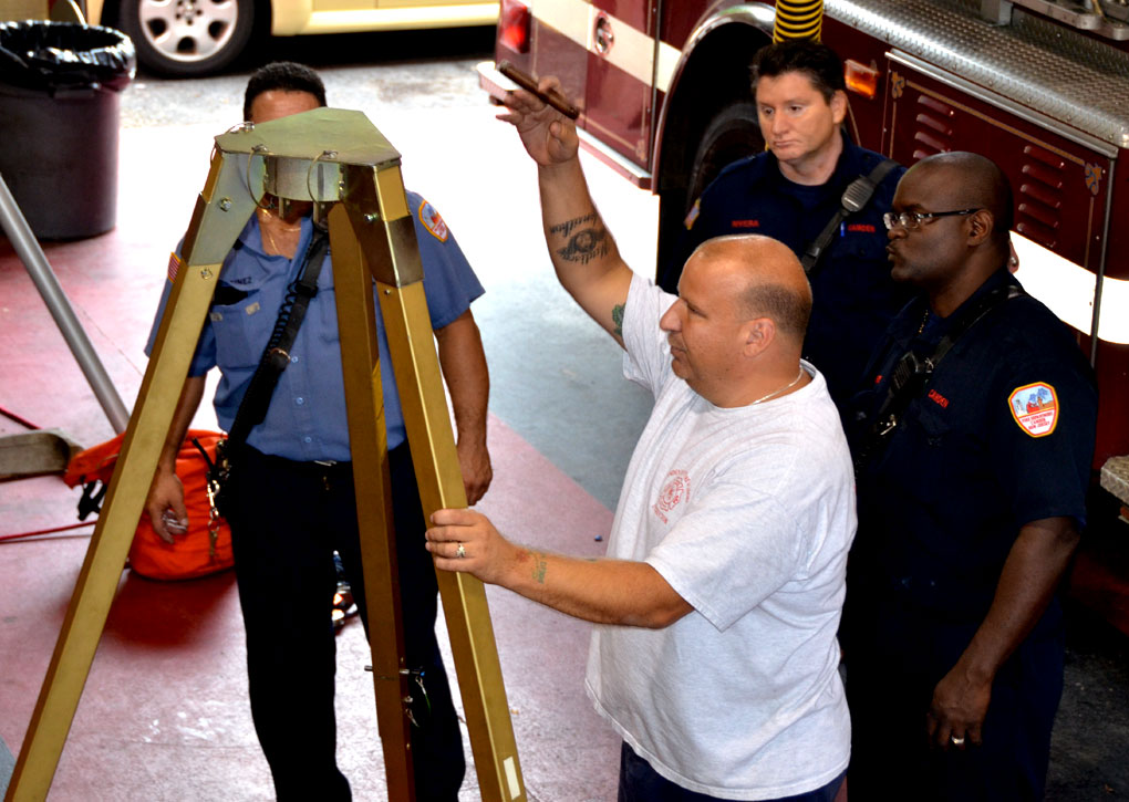 Camden Fire Department Training, September 8, 2011