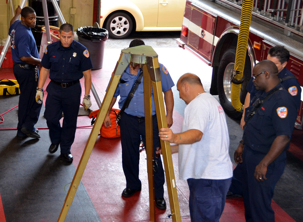 Camden Fire Department Training, September 8, 2011