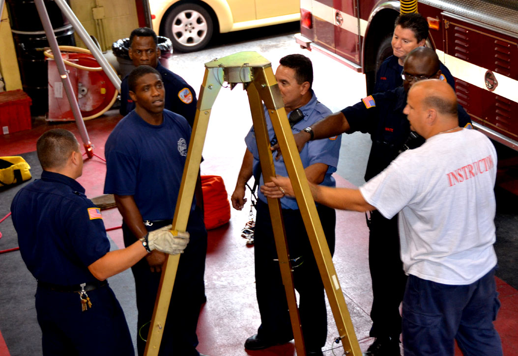 Camden Fire Department Training, September 8, 2011