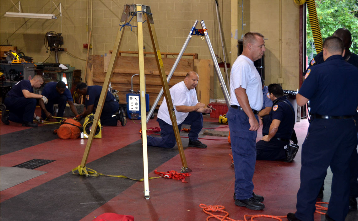 Camden Fire Department Training, September 8, 2011