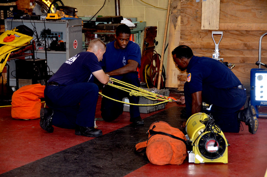 Camden Fire Department Training, September 8, 2011