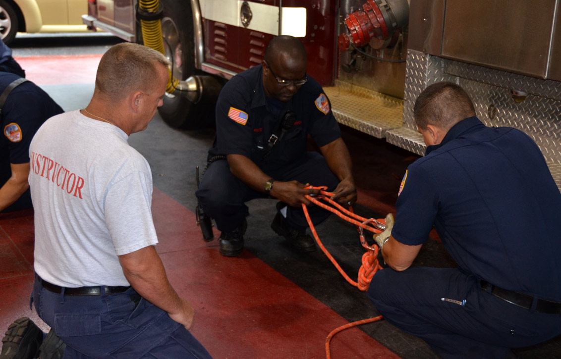 Camden Fire Department Training, September 8, 2011