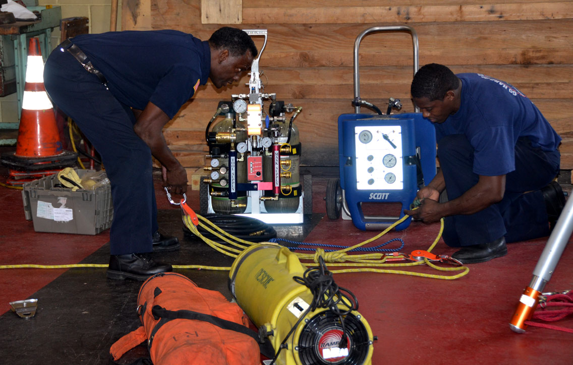 Camden Fire Department Training, September 8, 2011