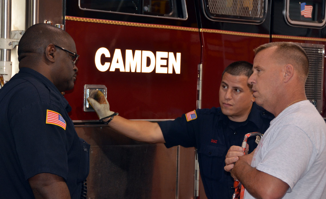 Camden Fire Department Training, September 8, 2011
