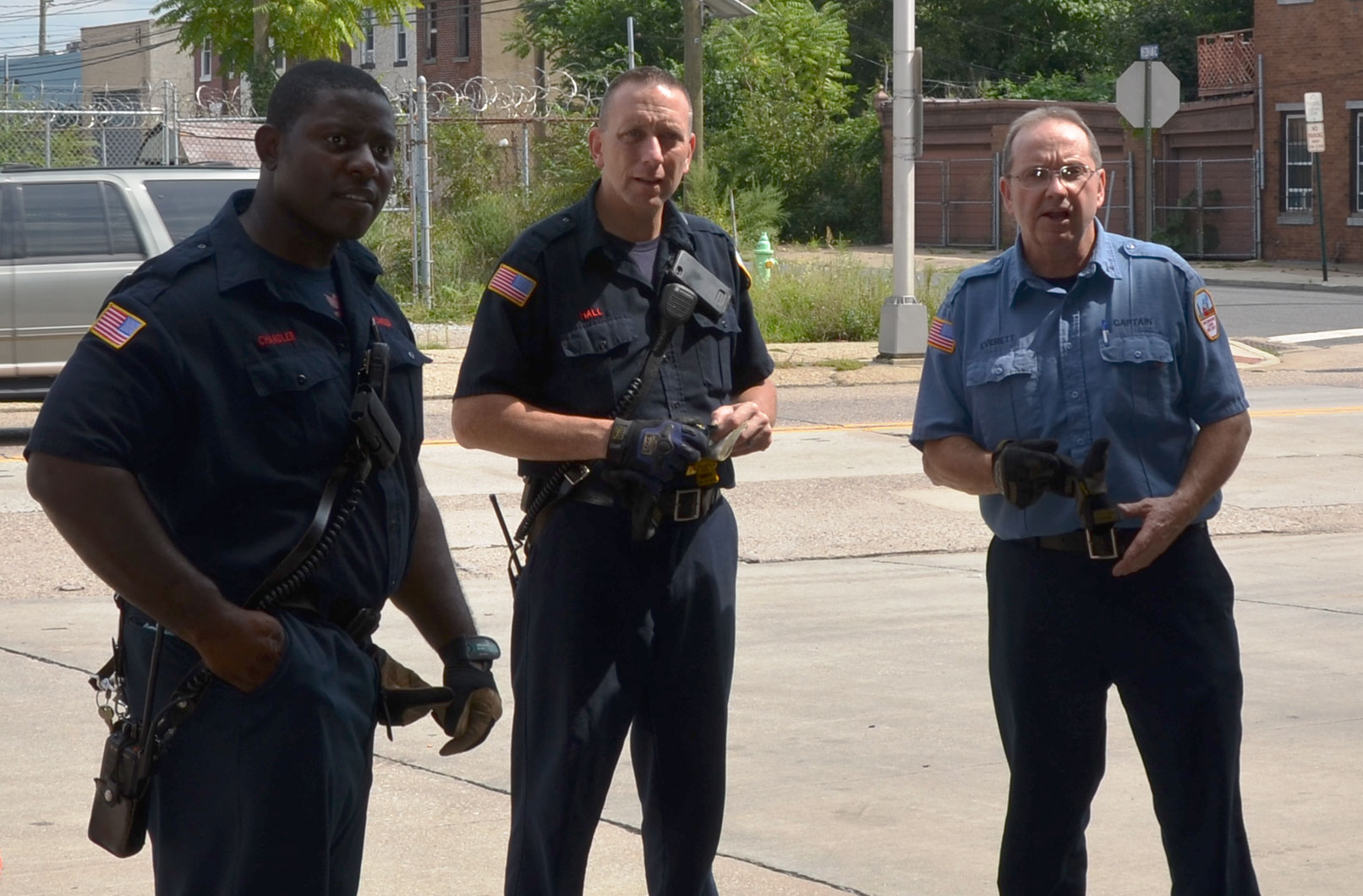 Orlando Chandler, Eli Hall, Warren Everett