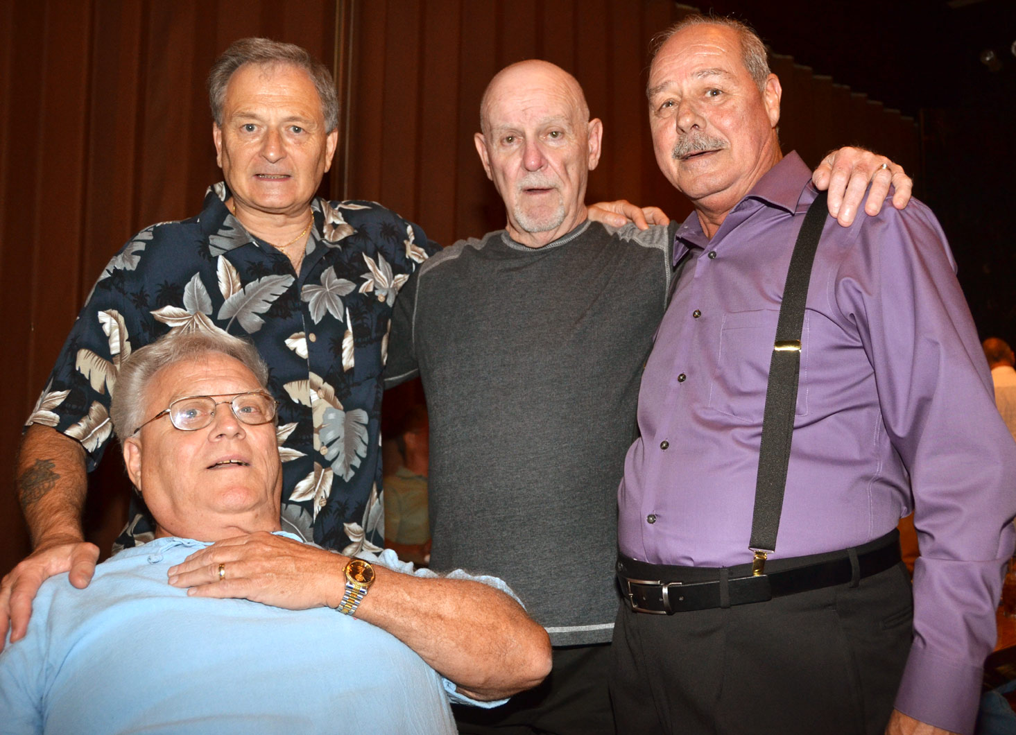 ENGINE 11 Bob Odell - George Kifferly - Joe Arensberg - Mike Smaritto