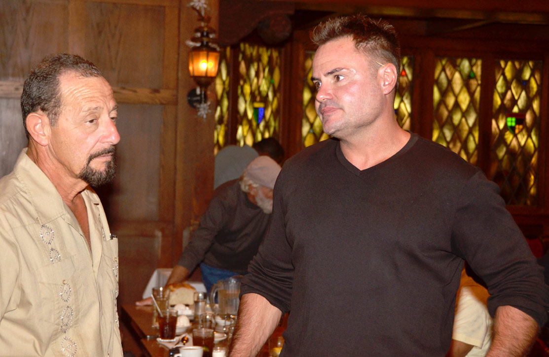 Vince Ardire Dan Rossi Jim Johnston in the background