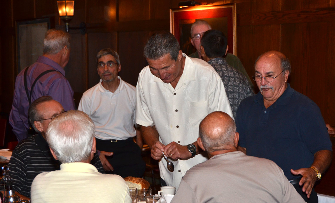 Reunion attendees