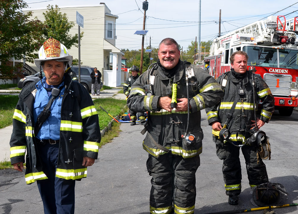 Battalion Chief Frank Saia — Joel Bain — Mike Labar