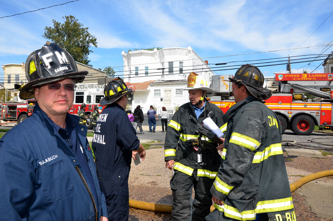 Ted Balabuch — Battalion Chief Don Johnson — Daniel Baker