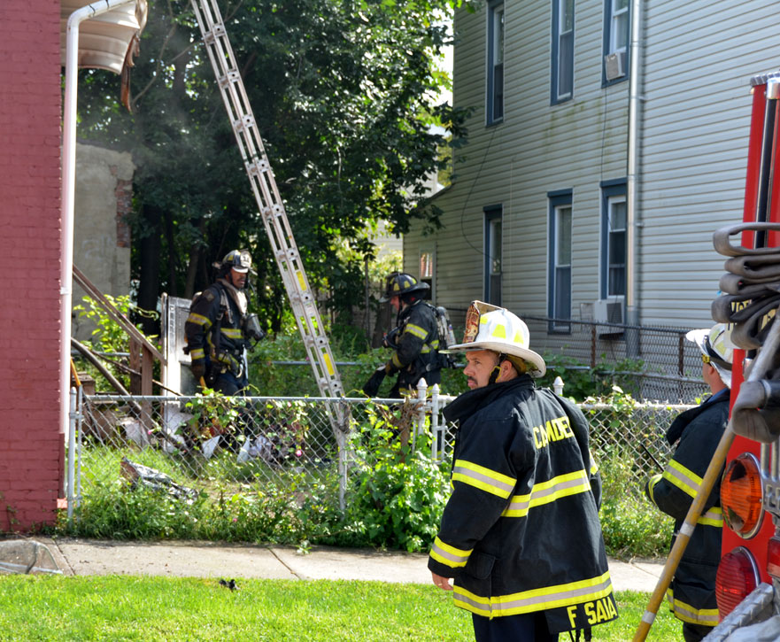 Barry Kellem — Jose Melendez — Battalion Chief Frank Saia