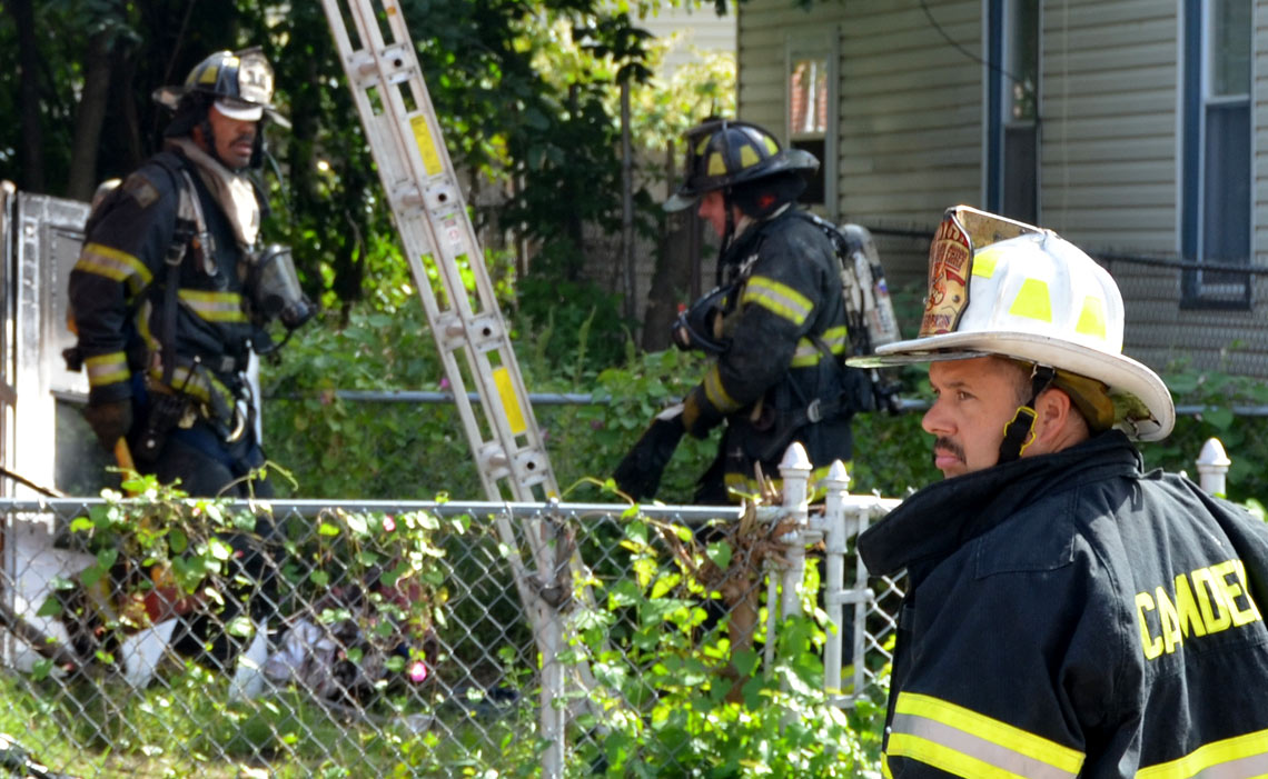 Barry Kellem — Jose Melendez — Battalion Chief Frank Saia