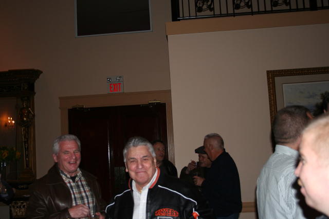 Retirement dinner attendees