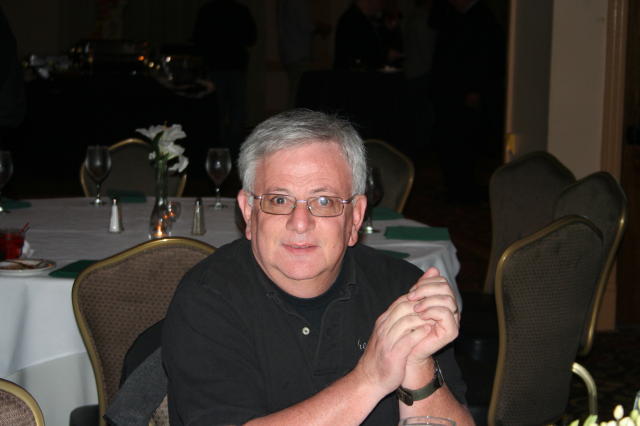 Retirement dinner attendee