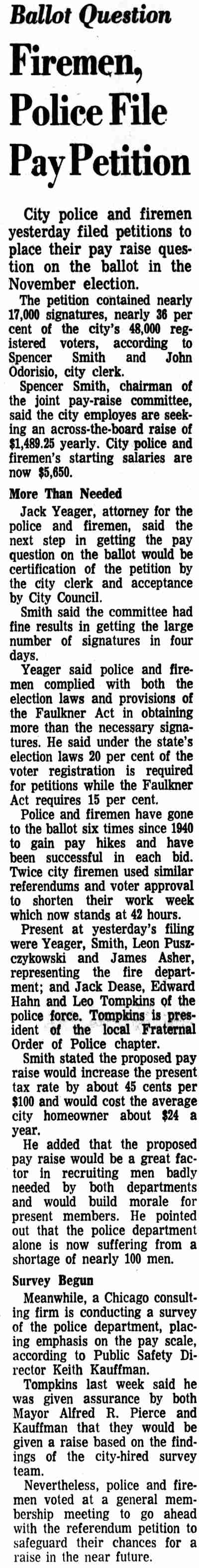 Camden Courier-Post September 8, 1967, Leon Puszczykowski and others
