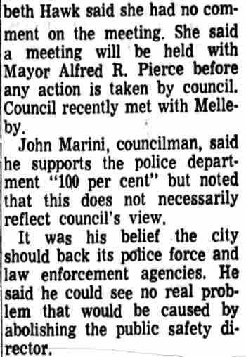Firemen Oppose Ending Job (continued), Camden Courier-Post, September 20, 1968, page 6