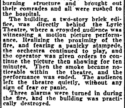 Philadelphia Inquirer, April 28, 1922 — Iron Bars Prevent Rescue of Boy Who Dies in Camden Fire, page 8