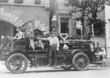 William Vangeley with Engine Company 1, Pine Street, Camden