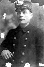 William Vangeley, Camden firefighter, in uniform