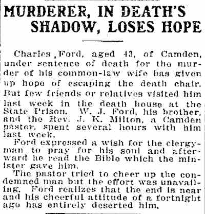 Trenton Evening Times, February 15, 1913 — click for complete article PDF