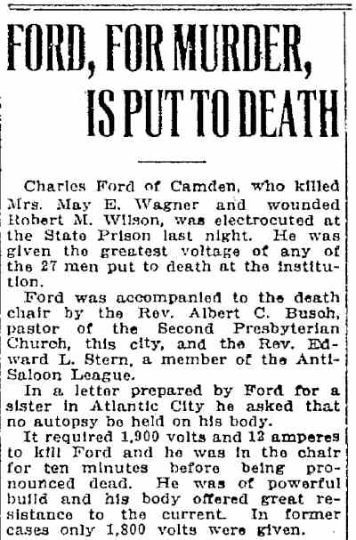 Jersey Journal, February 19, 1913 — click for complete article PDF