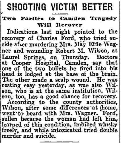 Philadelphia Inquirer, March 16, 1912 — click for complete article PDF