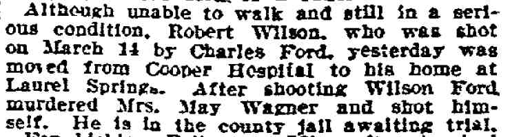 Philadelphia Inquirer, April 20, 1912 — click for complete article PDF
