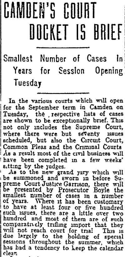 Philadelphia Inquirer, September 8, 1912