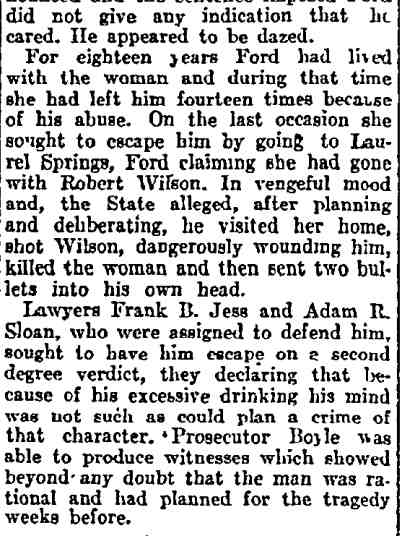 Philadelphia Inquirer, October 16, 1912 (continued)