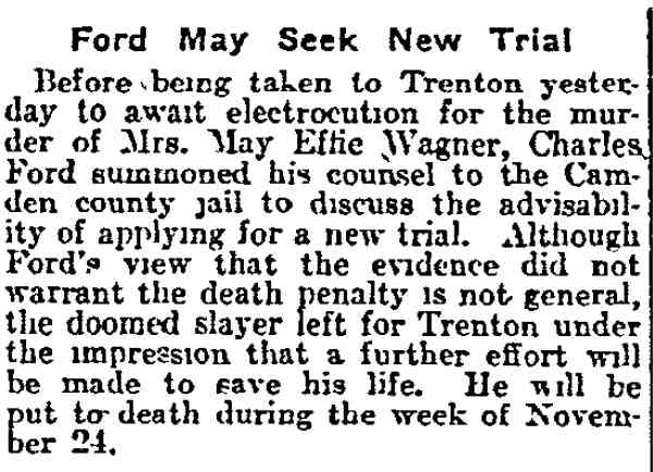 Philadelphia Inquirer, October 18, 1912 — click for complete article PDF
