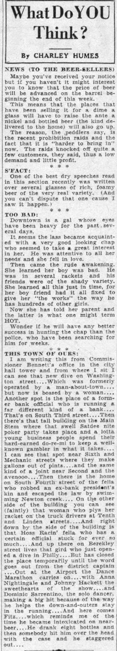 Camden Courier-Post June 2 1932 photo section