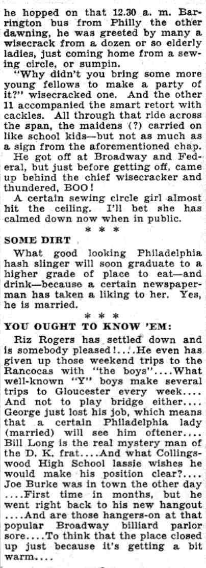 Camden Courier-Post June 4 1932 photo section continued