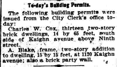 Camden Daily Courier article, June 12, 1902