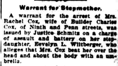 Camden Post-Telegram article, October 5, 1901