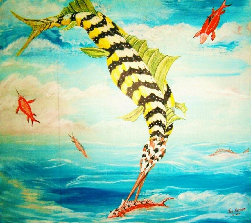 Joe Seddon painting