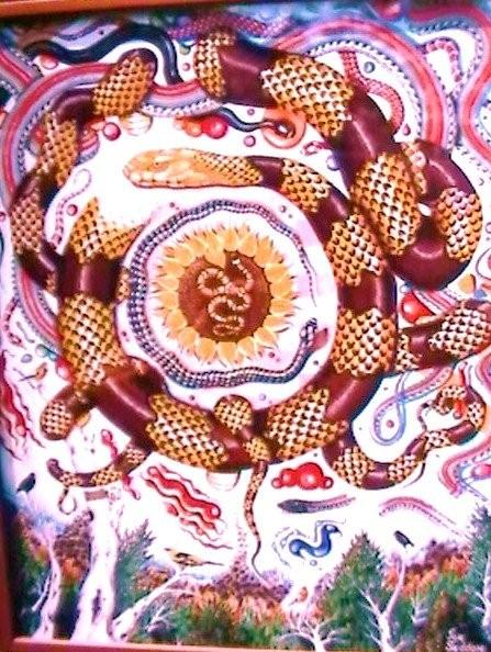 Joe Seddon herpetology-inspired painting