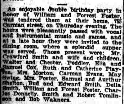 Camden Post-Telegram, February 22, 1919 — Crawford Smith