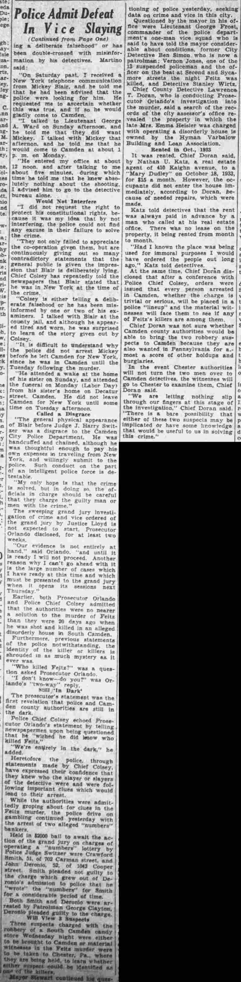 Camden Courier-Post, September 15, 1934 — continuation