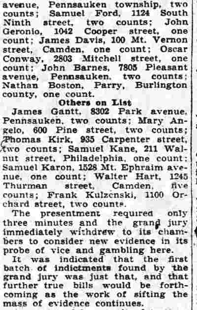 Camden Courier-Post, October 12, 1934 — continued