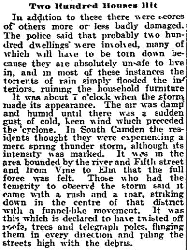Philadelphia Inquirer, April 3, 1912 — Cyclone, page 6