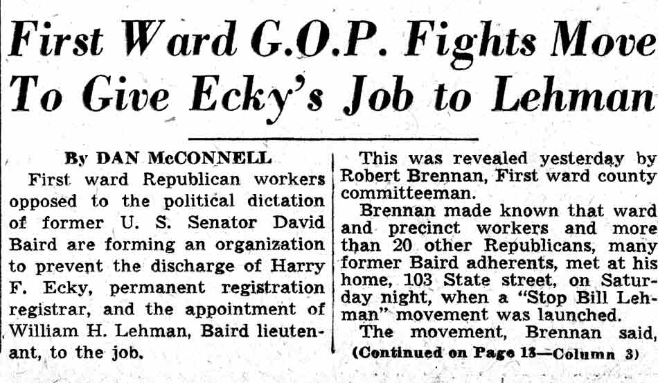 Camden Courier-Post February 22, 1938 article