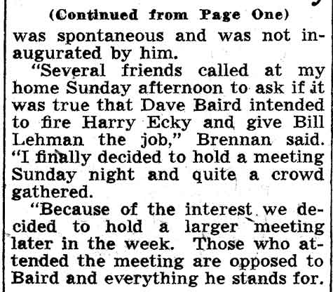 Camden Courier-Post February 22, 1938 article, continued