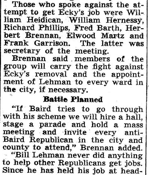 Camden Courier-Post February 22, 1938 article, continued